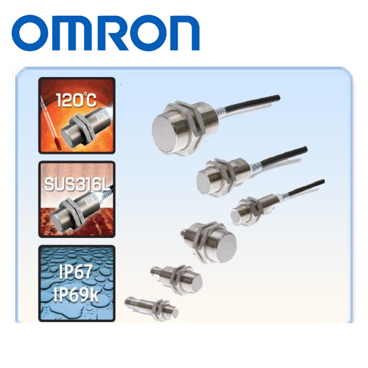 Omron Proximity Switch E2EH-X7D1-N 2M