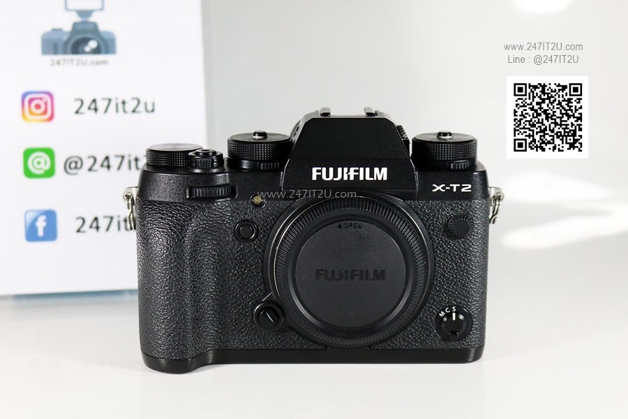 Fujifilm X-T2 Body สีดำ พร้อมแฟลช