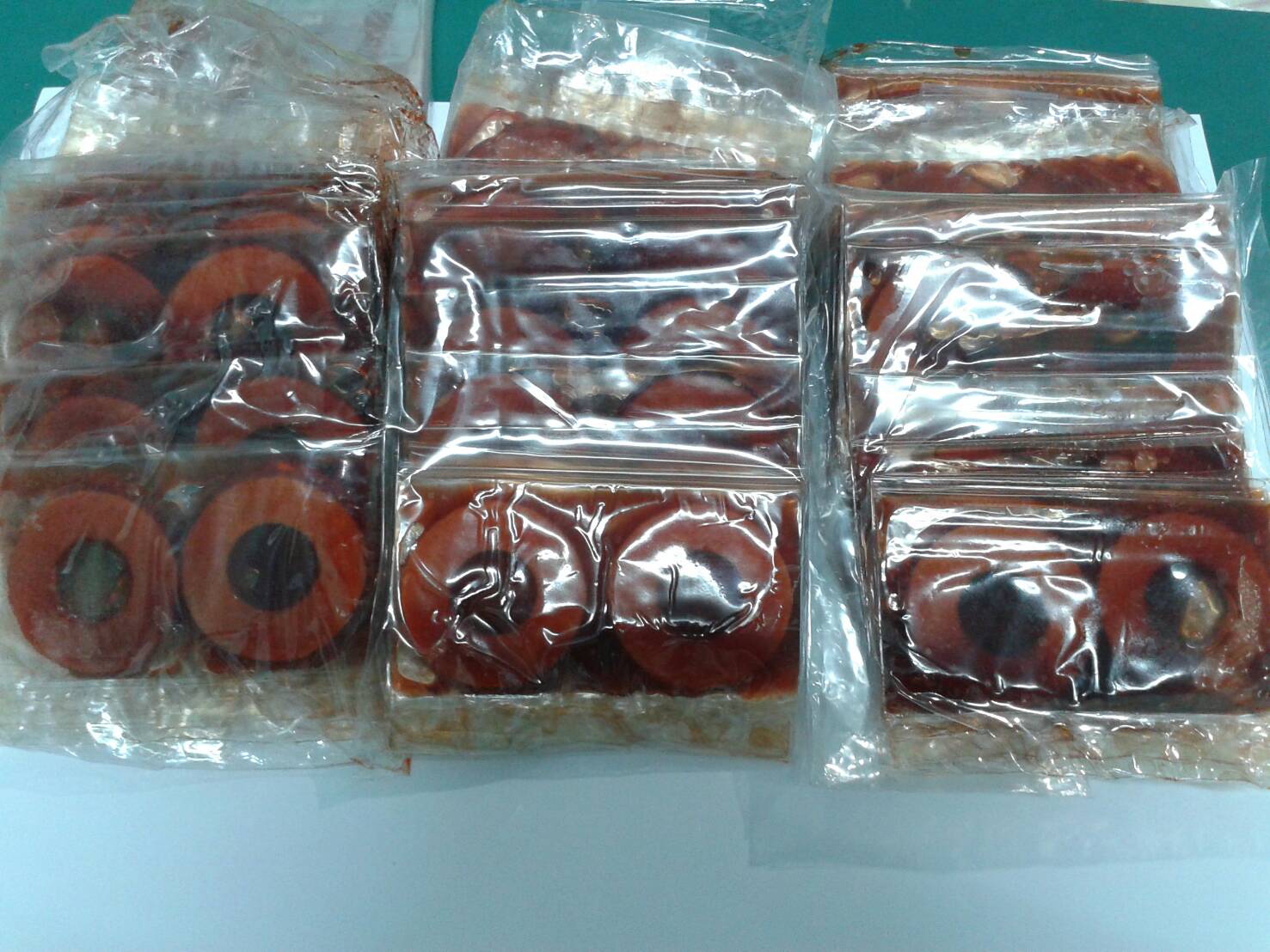 แหวนรองขั้วแบตเตอรี่ รองกันขี้เกลือ 10 คู่/แพ็ค Ring battery terminal