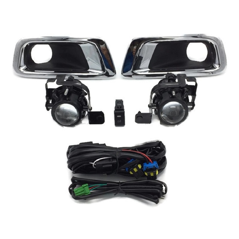 ไฟตัดหมอก/ไฟสปอร์ตไลท์ CHEVROLET COLORADO(โคโลราโด) ฝาครอบชุบ โฉมปี2012-2016 (ครบชุด) (รับประกัน 6เดือน) (CV533)