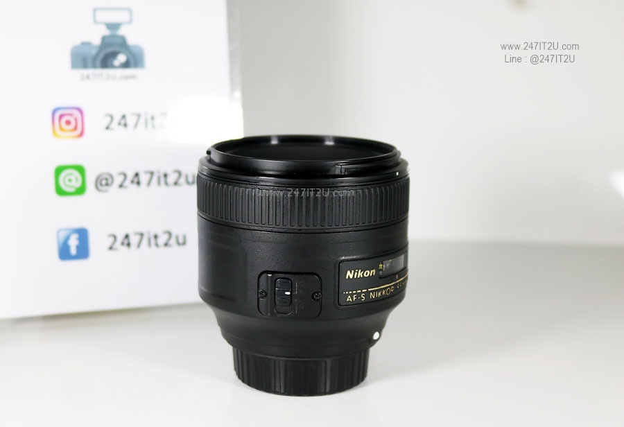 เลนส์ Nikon 85mm F1.8G สภาพดี ยกกล่อง