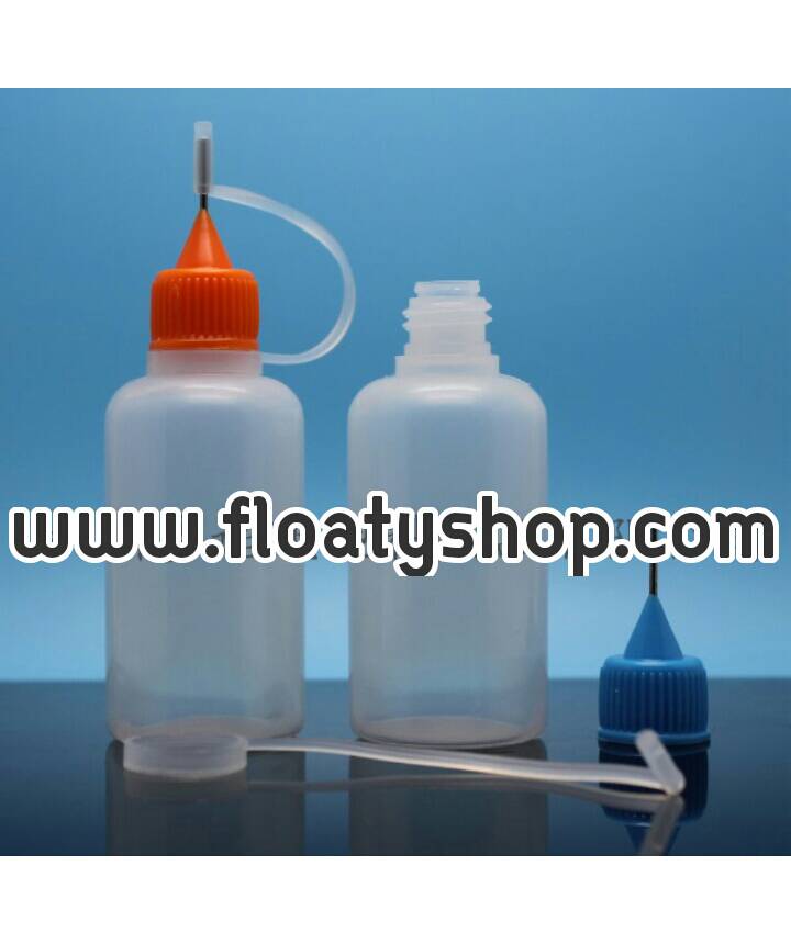30ml PE ขวดหยดขาวขุ่น ฝาหัวเข็ม
