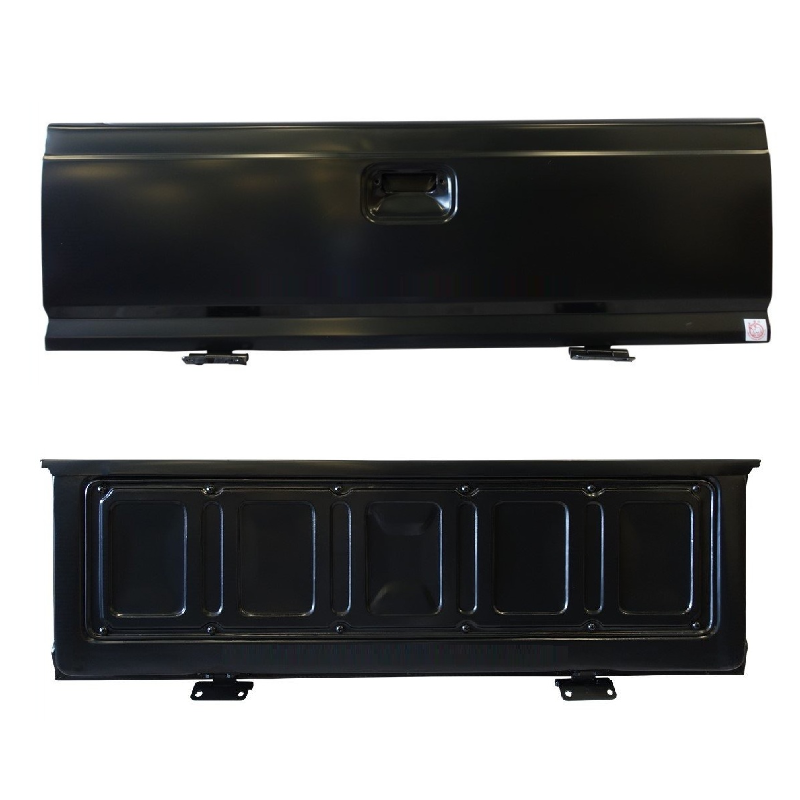 ฝาท้าย MAZDA FIGHTER(ไฟเตอร์) โฉมแรก(สมรักษ์) เปิดกลาง เหล็กดำ(หนาเทียบแท้ ไม่ทำสี) ปี1997-1998 -กรุณาเลือกแบบ-