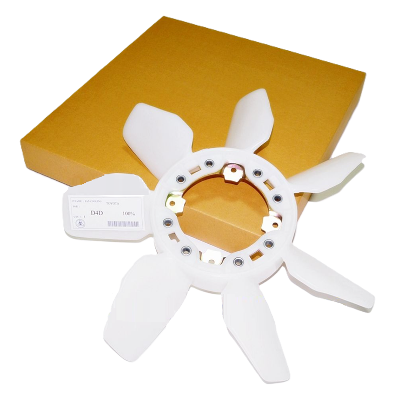 ใบพัดลมหม้อน้ำ TOYOTA D4D(ดีโฟร์ดี) เครื่อง 1KD-2KD,2.5-3.0cc,2WD-4WD ปี2001-2005