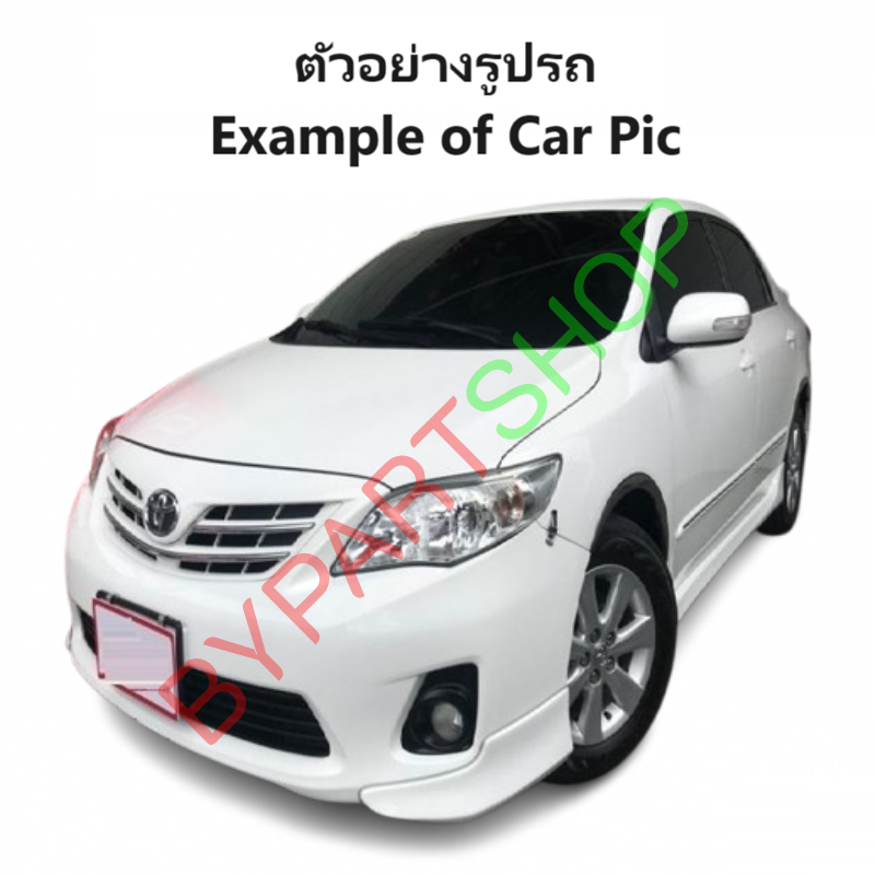 ไฟตัดหมอก/ไฟสปอร์ตไลท์ TOYOTA ALTIS(อัลติส) ฝาครอบดำ โฉมปี2010-2013 (ครบชุด) (รับประกัน 6เดือน) (TY422)