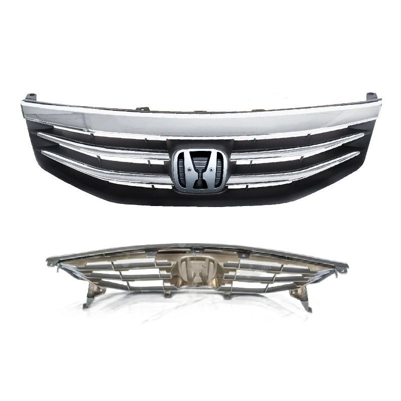 หน้ากระจัง HONDA ACCORD(แอคคอร์ด) Gen8 รุ่นที่2 ชุบโครเมียม ไม่มีโลโก้ ปี2011-2012 (รหัส:AC'11-12)