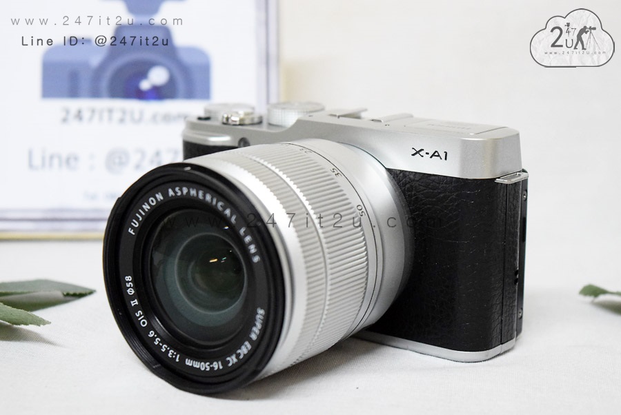 กล้อง Fujifilm X-A1 + เลนส์ 16-50 mm สี Silver