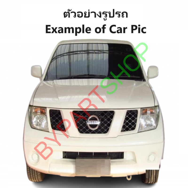 กระจกมองข้าง NISSAN NAVARA(นาวาร่า) D40 รุ่นปรับเลนส์ไฟฟ้า 3สาย สีดำ(งานไม่ทำสี) ปี2007-2014 -ราคาต่อข้าง-