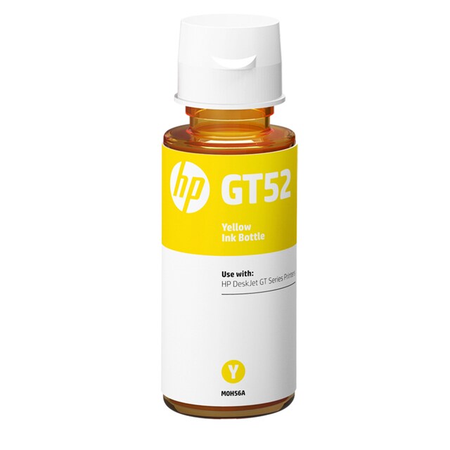 หมึกอิงค์เจ็ทชนิดเติม สีเหลือง HP GT52 รหัสสินค้า : OFM4004212