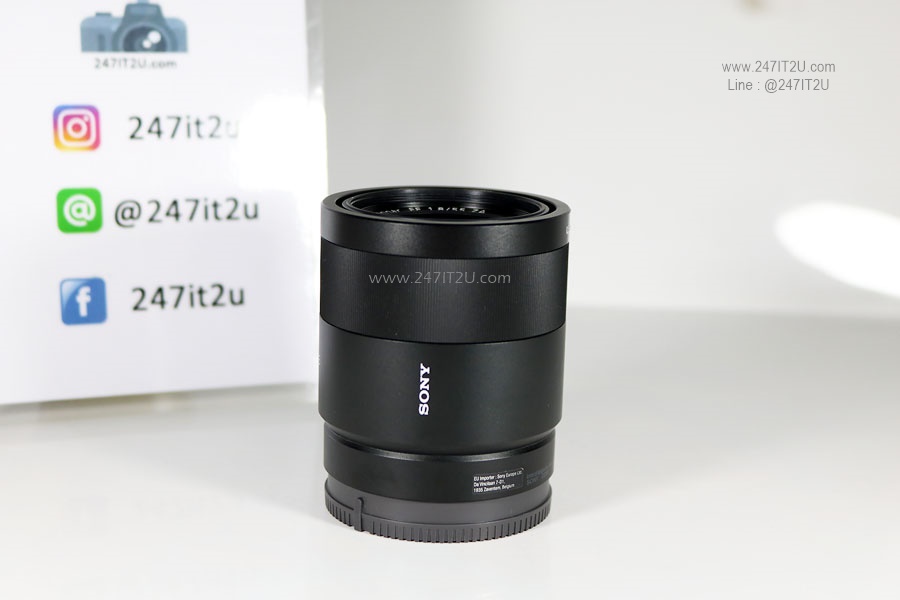 เลนส์ Sony Sonnar T* FE 55mm f/1.8 ZA สภาพดี ยกกล่อง