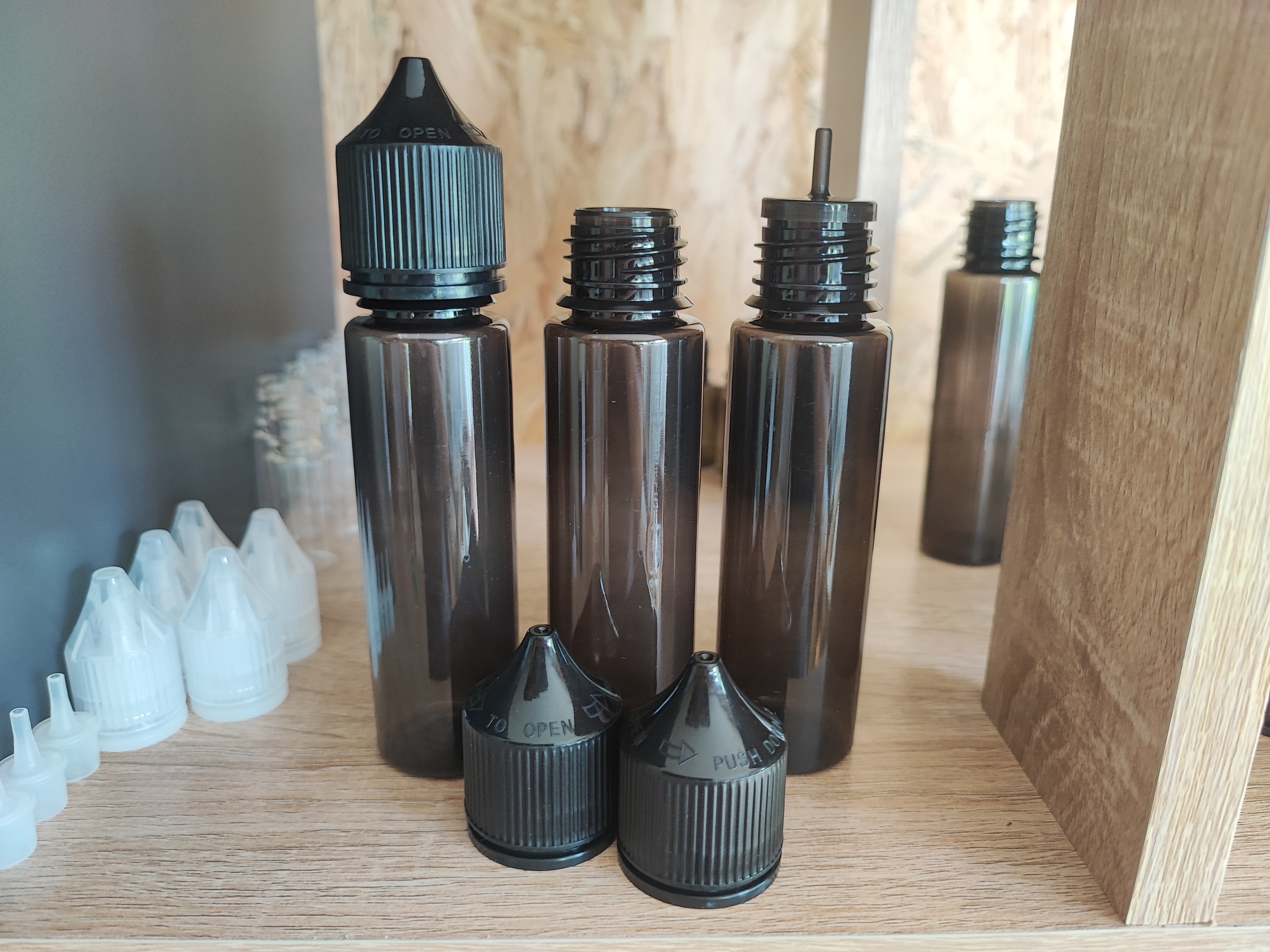 60ml V3 ขวดเปล่า ขวดกอลิล่า