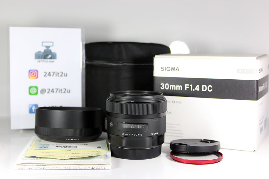 เลนส์ Sigma 30mm f1.4 DC HSM Art