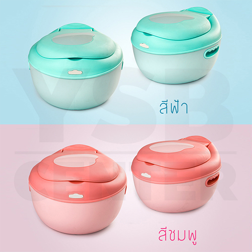 กระโถนสำหรับเด็ก กระโถนเด็ก กระโถนสำหรับการฝึกขับถ่าย (สำหรับเด็ก 2-6 ขวบ) ขนาด 30.5×33.5×20.5 cm.