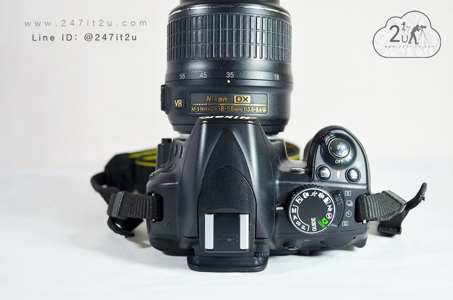 Nikon D3100 พร้อมเลนส์ 18-55 VR ชัตเตอร์ 2,xxx ใช้งานดีทุกระบบ