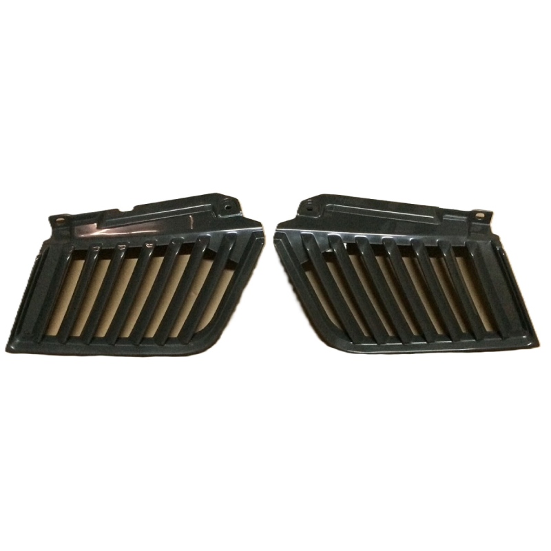 หน้ากระจัง MITSUBISHI TRITON(ไทรทัน) โฉมแรก รุ่นแคป/4ประตู สีดำ ครบคู่(ซ้าย-ขวา) ปี2005-2008 (รหัส:TRN'06-CAB,LH-RH)