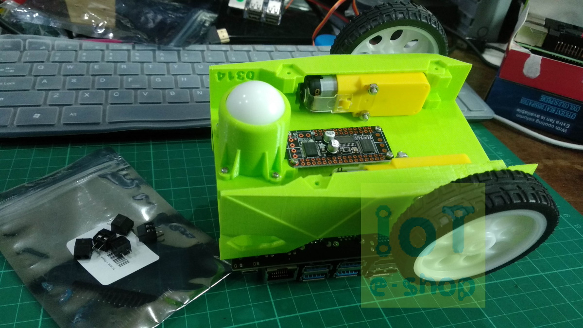 JetBot 3D Printed Kit สำหรับบอร์ด nvidia Jetson Nano