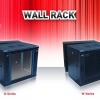 LINK 19” GLASS WALL RACK 6U, ลึก 40 cm.