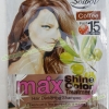 Max shine color Hair Darkening Shampoo แชมพูย้อมผม แชมพูเปลี่ยนสีผมสี แบบซอง