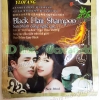 แชมพูย้อมผมดำ สูตรโสม ylofang Black Hair Shampoo ซองสีน้ำตาลขอบทอง แชมพูเปลี่ยนสีผมสีดำ