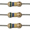 Resistors 560K Ohm 1/4W 5% Carbon Film