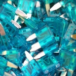 ฟิวส์มินิ 15 แอมป์ 10 ตัว Small Size Type (Fuse Mini )