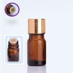 ฝาอลูมิเนียมสีทองคาดลาย ด้านในแบบปิด