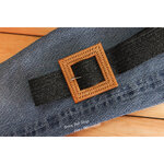 เข็มขัดสานเส้นใหญ่ผู้หญิงแบบไนล่อน