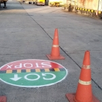 สัญลักษณ์ชะลอความเร็วในโรงงาน ระยอง,ชลบุรี,ฉะเชิงเทรา,อยุธยา