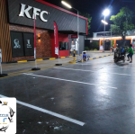 ตีเส้นช่องจอดรถยนต์และมอร์เตอร์ไซค์ ขนาดมาตราฐาน