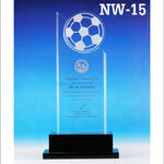 Code: NW-15 โล่อะคริลิค ความสูงตัวโล่ 8,10,12 นิ้ว ความหนาอะคริลิค 15 มม. พร้อมเลเซอร์ข้อความและโลโก้ ลงสีได้ไม่เกิน 2 สี ***ราคาเริ่มต้นที่ 960 บาท (ความสูง 8 นิ้ว เมื่อสั่งสินค้า 5 ชิ้น ขึ้นไป)***