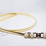 เข็มขัดสปริงไข่มุกสวยๆ