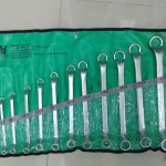 ประแจ แหวนคู่ 75 องศา ( มิล ) 12 ตัว/ชุด ใหญ่