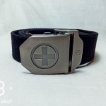 เข็มขัดผ้าผู้ชายแบบหัวล็อค หัวเหล็กสวย สายผ้าใส่สบาย