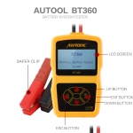 เครื่องทดสอบแบตเตอรี่รถยนต์ AUTOOL BT-360