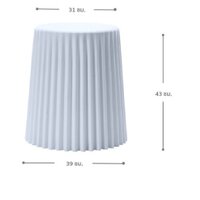 เก้าอี้ เก้าอี้สตูล แข็งแรงทนทาน รับน้ำหนักได้ดี สไตล์มินิมอล สีเทา YL037-FF-G