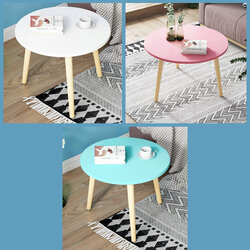 โต๊ะ โต๊ะกลม โต๊ะกลาง โต๊ะห้องนั่งเล่น โต๊ะอเนกประสงค์ เฟอร์นิเจอร์แต่งบ้าน ขนาด 40 x40x 35 cm.