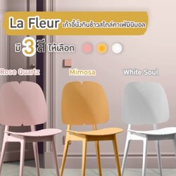 เก้าอี้ เก้าอี้สไตล์นอร์ดิก เก้าอี้ตกแต่งร้าน เก้าอี้ทานอาหาร เก้าอี้พลาสติก นั่งสบาย