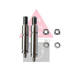 Shaft for Whirlpool Dryer แกนกลางลูกกลิ้ง ลูกล้อประคองถังเครื่องอบผ้า Whirlpool **ใช้กับรุ่น รุ่น 3LWED4705FW / 3LWED4705FW0
