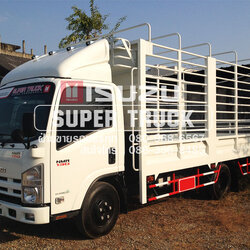 ISUZU NMR แบบกระบะคอก (ช่วงต่อยาว 4.3เมตร)