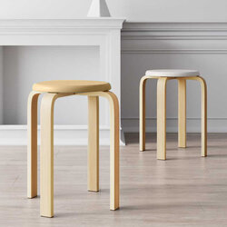 เก้าอี้ทานข้าว ไม้เนื้อแข็ง ที่นั่งนั่งสบาย รับน้ำหนักได้ดี สีเรียบเนียน แบบกลม