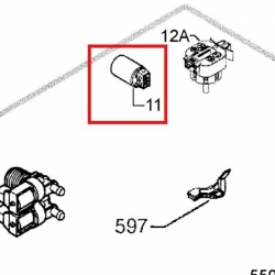 ตัวกรองสัญญาณ ตัวกรองกระแสเครื่องซักผ้า Electrolux 0.47uf (มือ2)