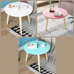 โต๊ะ โต๊ะกลม โต๊ะกลาง โต๊ะห้องนั่งเล่น โต๊ะอเนกประสงค์ เฟอร์นิเจอร์แต่งบ้าน ขนาด 60 x42cm.