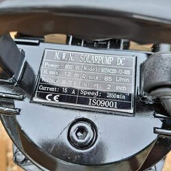 ปั้มได่โว บัสเลส 750W 24V ระบบโซลเซลล์