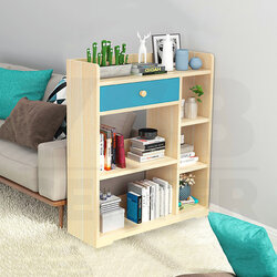 ชั้นวาง ชั้นวางหนังสือ ชั้นวางสไตล์มินิมอล ชั้นกว้างวางของได้เยอะ รับน้ำหนักได้ดี