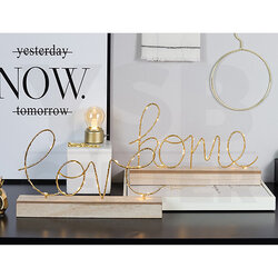 CASSA ไฟตั้งโต๊ะ ไฟตัวอักษร ไฟประดับ ไฟตกแต่งบ้าน ไฟ LED ไฟLEDขดลวด ไฟหยดน้ำ ตกแต่งบ้าน อุปกรณ์ตกแต่งบ้าน