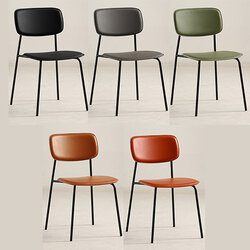 pre-order เก้าอี้ เก้าอี้สไตล์นอร์ดิก เก้าอี้ตกแต่งร้าน เก้าอี้ทานอาหาร เก้าอี้พลาสติก (แพค4ตัว) PU