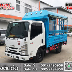 รถบรรทุกอีซูซุ 4 ล้อ ไม่ติดเวลา ISUZU NLR130 ตู้กระบะโดยสาร EURO3