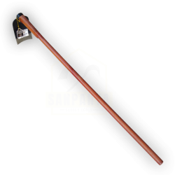 จอบขุด 3 ปอนด์ ตราจระเข้ ต่อด้ามไม้ 1.5 เมตร