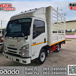 รถบรรทุกอีซูซุ 4 ล้อ ไม่ติดเวลา ISUZU NLR130 กระบะเหล็กคอกกล่อง EURO3