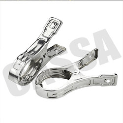 CASSA CLIP-12X1.5X6 คลิปหนีบผ้าแสตนเลส แบบปากหนีบกลม แพค5ตัว (ขายส่ง 29 แพค)